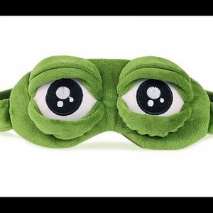 3D Crazy Eyes Frog Sleep Mask‎